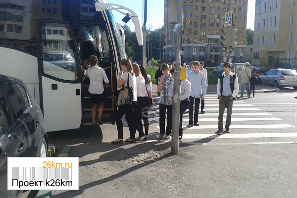 Правила перевозки групп детей автобусами